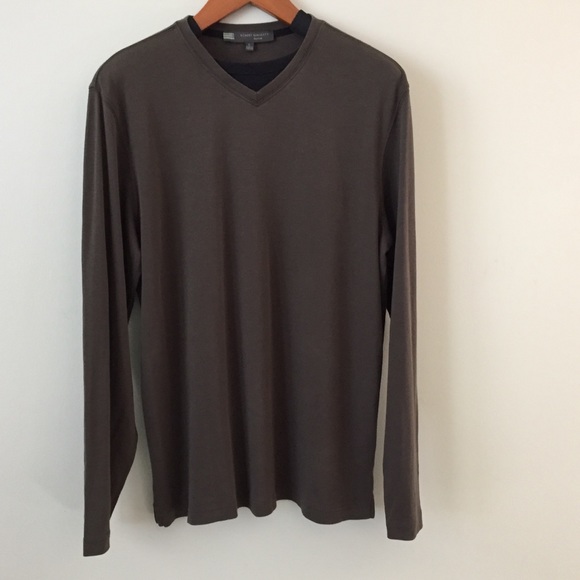 Robert Barakett Montreal Long Sleeve Tee, Sz L - Picture 3 of 4